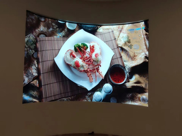 淮北市室内P2.5弧形LED屏